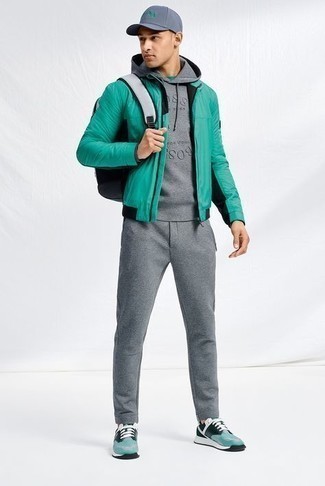 Comment porter un blouson aviateur vert
