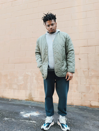Comment porter un blouson aviateur vert