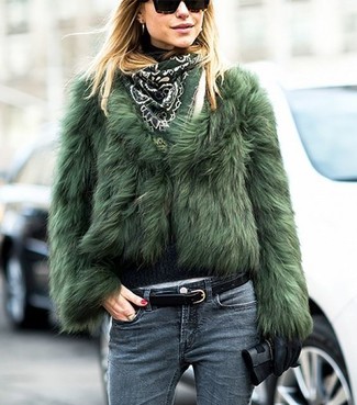 Comment porter une veste verte