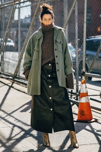 Comment porter une veste verte