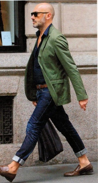 Comment porter une veste verte pour homme