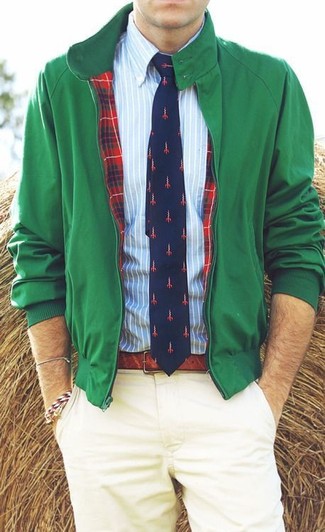 Comment porter une veste verte pour homme