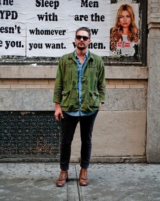 Comment porter une veste verte pour homme