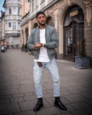 Comment porter une veste verte quand il fait frais
