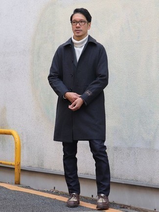 Un jean à porter avec un blazer gris
