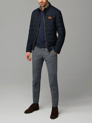 Comment porter une chemise en jean grise