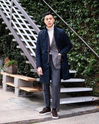Comment porter une veste en vichy grise à 20 ans