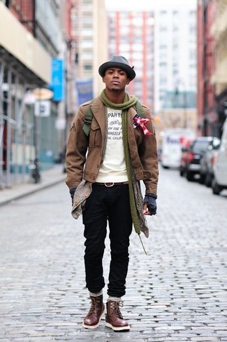Comment porter un chapeau gris