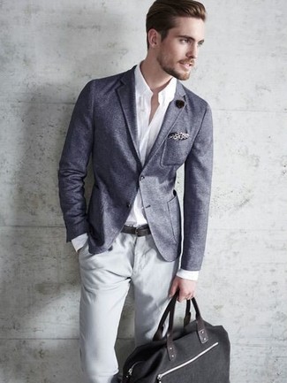 Comment porter une veste grise