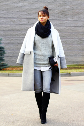 Comment porter un jean gris