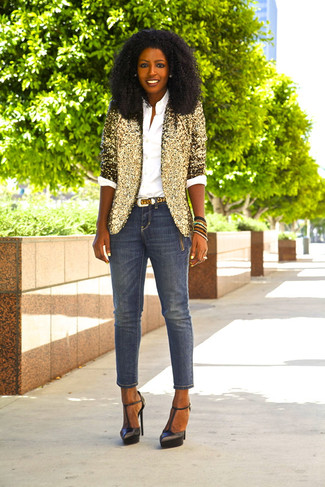 Comment porter un jean gris