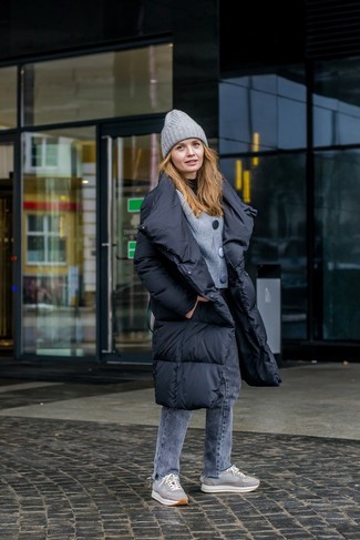 Comment porter un jean gris