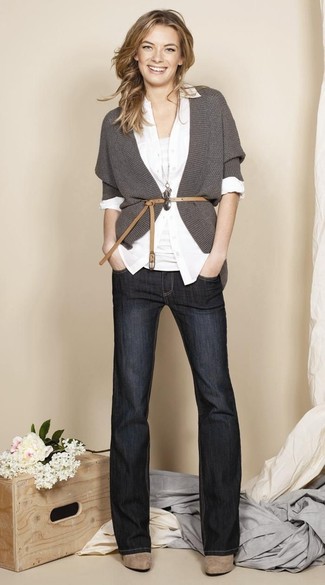 Comment porter un jean gris