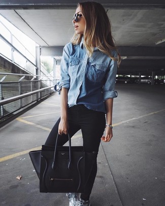 Comment porter des chaussures en cuir grises