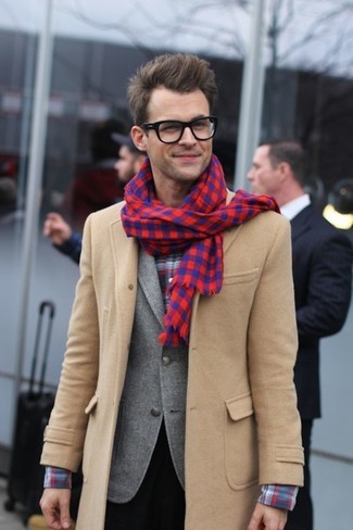 Comment porter un blazer en laine gris en hiver