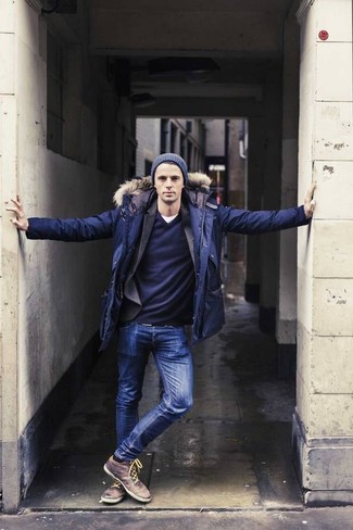 Comment porter un blazer en laine gris en hiver