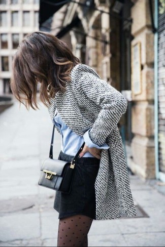 Comment porter un blazer en laine gris