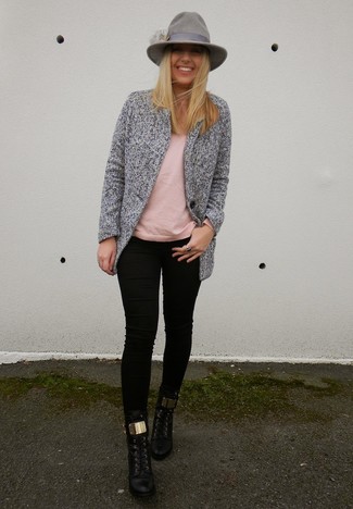 Comment porter un blazer en laine gris