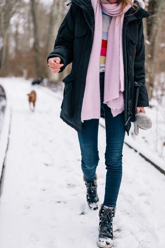 Comment porter des gants en laine gris