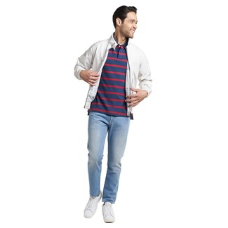 Comment porter un polo à rayures horizontales au printemps