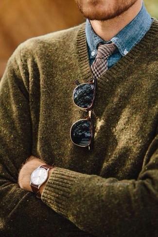 Comment porter une cravate en pied-de-poule pour un style chic decontractés en automne