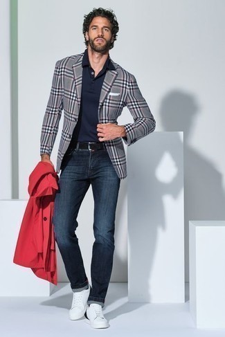 Imperméable rouge Jil Sander