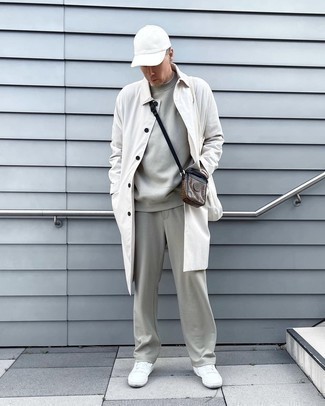 Imperméable blanc Yohji Yamamoto