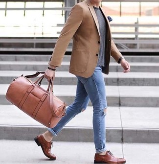 Comment porter un jean avec des chaussures richelieu