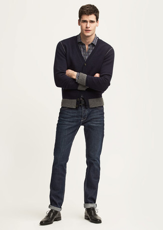 Comment porter un jean avec des chaussures richelieu