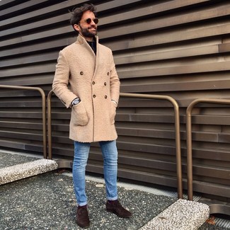 Comment porter un jean avec des chaussures richelieu quand il fait frais