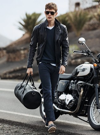 Comment porter un jean avec des chaussures richelieu