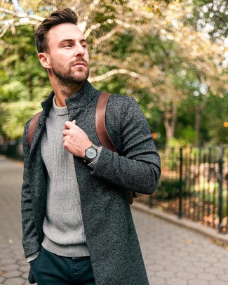 Comment porter un pull en tricot quand il fait frais
