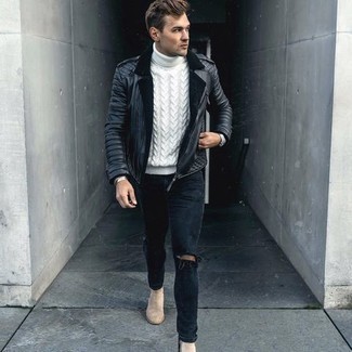 Comment porter un pull en tricot pour un style relax quand il fait frais
