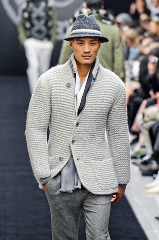 Comment porter une veste en laine en tricot