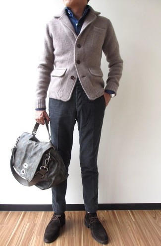 Comment porter une veste en laine en tricot