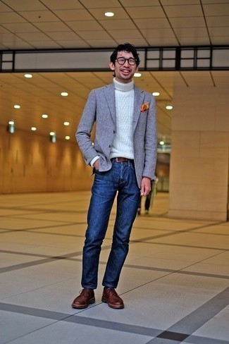 Comment porter un blazer bleu clair au printemps