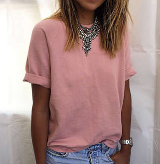 Comment porter un short en denim bleu clair