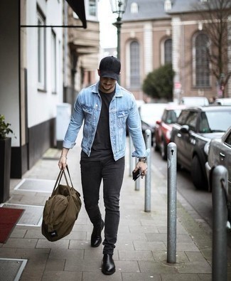 Comment porter une veste bleu clair pour un style chic decontractés au printemps