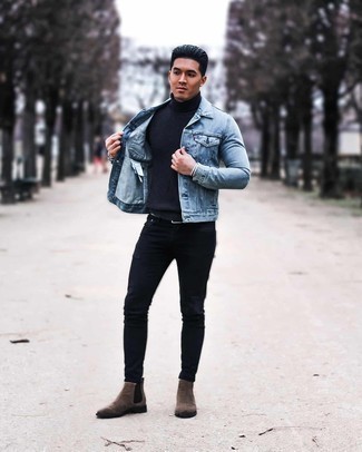 Comment porter une veste bleu clair pour un style chic decontractés au printemps