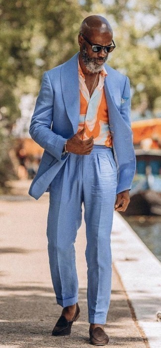 Chemise Soleil AFTCO Samurai - Homme Taille M - Bleu Clair - UV Protection
