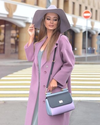 Comment porter un chapeau violet clair