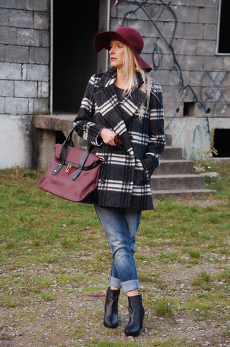 Comment porter un chapeau violet clair