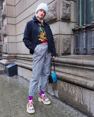Comment porter des chaussettes violet clair