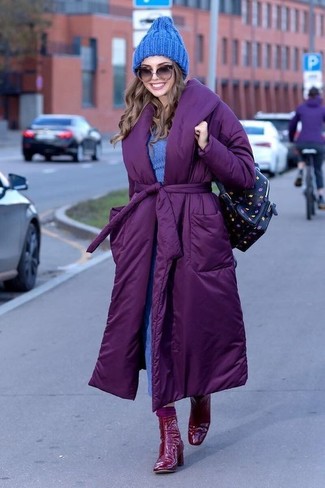 Comment porter des chaussettes violet clair
