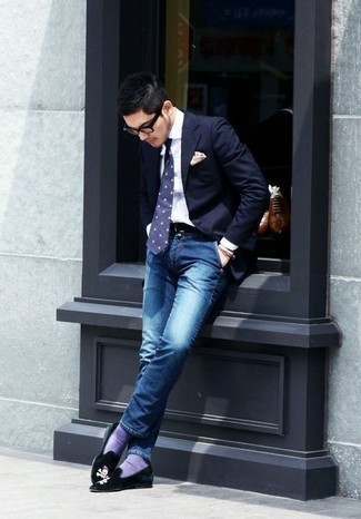 Comment porter des chaussettes violet clair