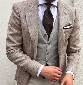 Comment porter une veste en lin quand il fait chaud