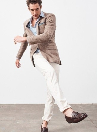 Comment porter une veste en lin pour un style chic decontractés quand il fait chaud