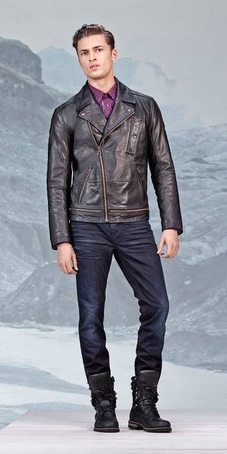 Comment porter une chemise à manches longues avec des bottes de travail