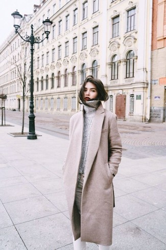 Manteau beige French Connection