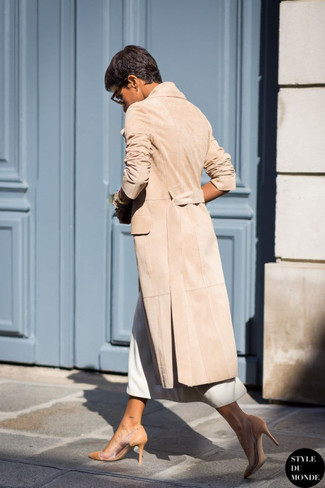 Jupe mi-longue blanche Givenchy